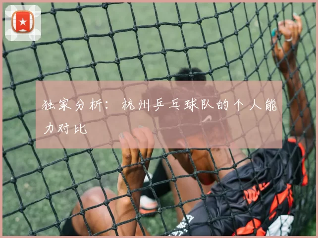 独家分析：杭州乒乓球队的个人能力对比